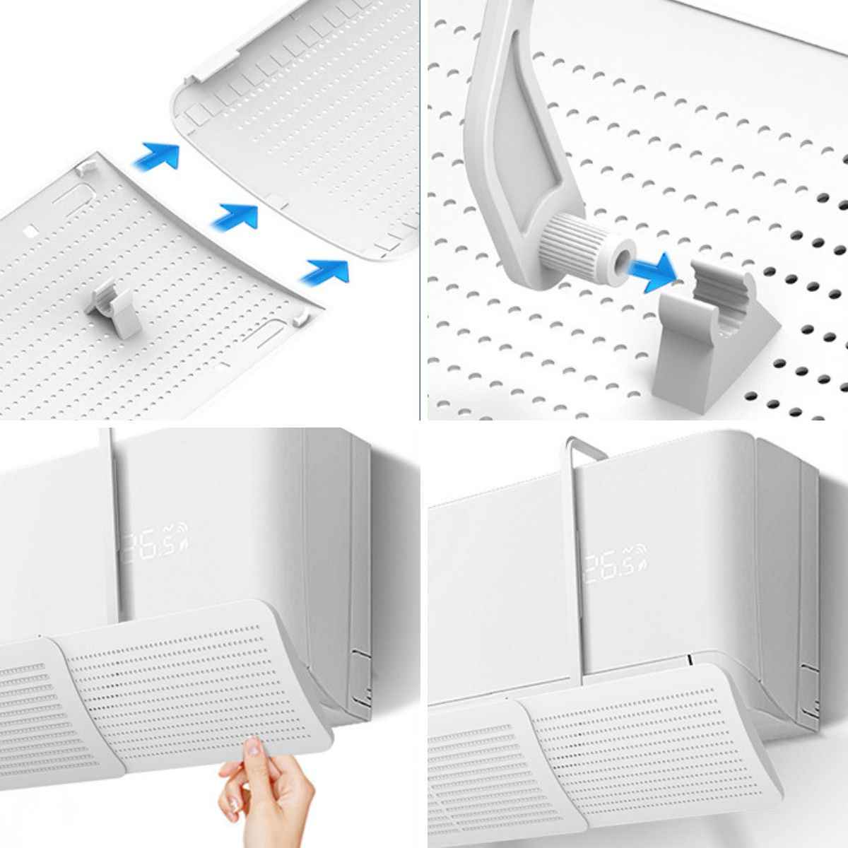 Adjustable Air Conditioner Deflector