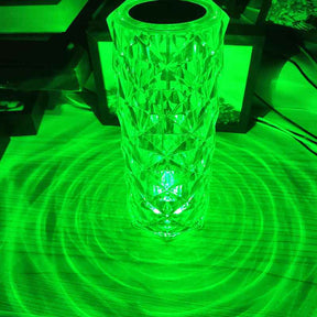 Crystal LED Table Lamp - 16 LED Colours