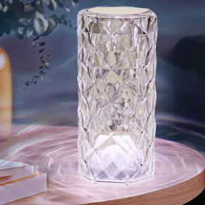 Crystal LED Table Lamp - 16 LED Colours