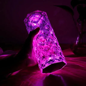 Crystal LED Table Lamp - 16 LED Colours