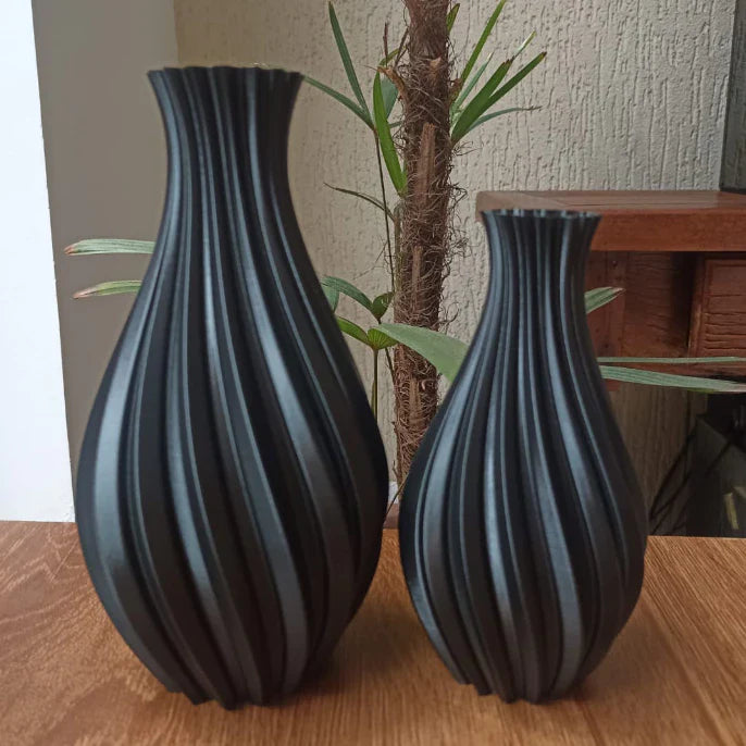 Set of 2 Decorative Vases - Ellegance