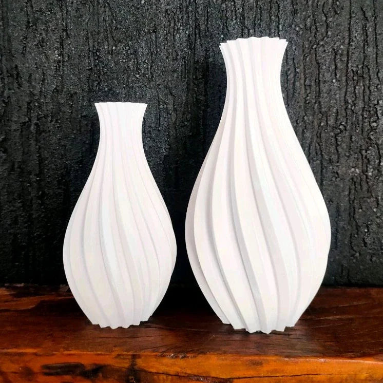 Set of 2 Decorative Vases - Ellegance