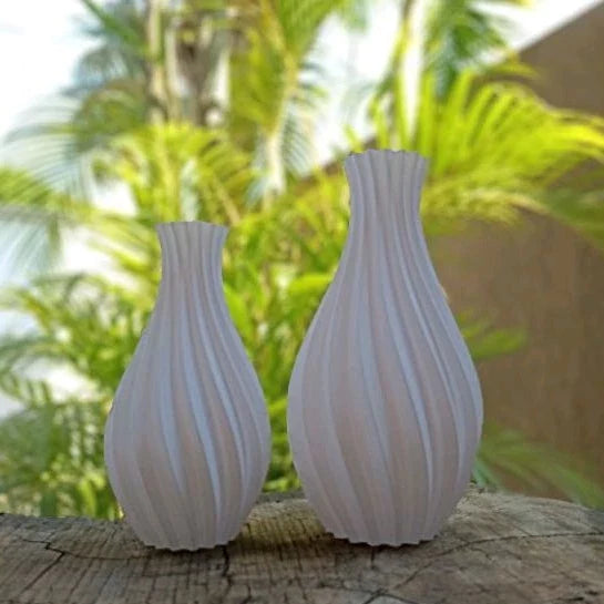 Set of 2 Decorative Vases - Ellegance